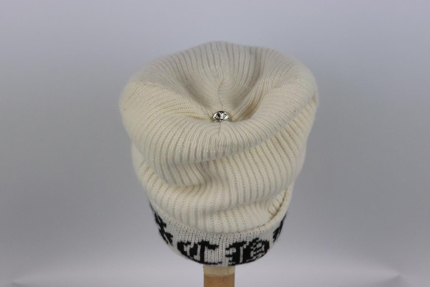 chrome hearts cashmere beanie