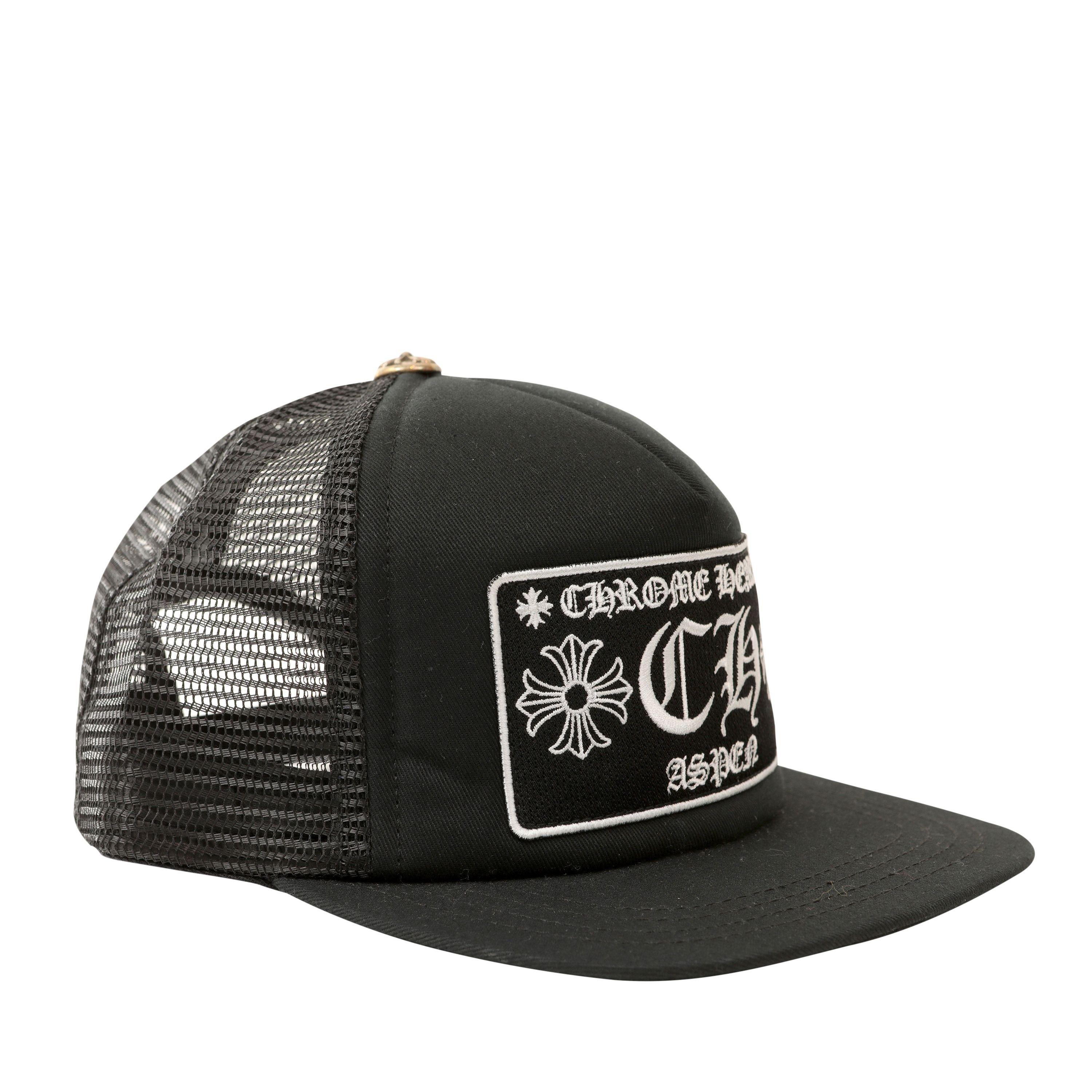 Chrome Hearts Black Logo Hat  In New Condition For Sale In Palm Beach, FL