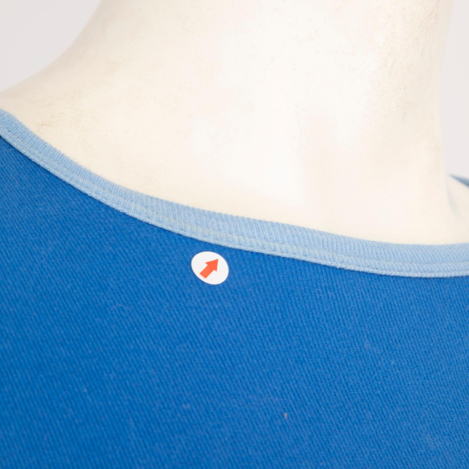 Camiseta azul con logotipo Chrome Hearts Talla S en venta 3