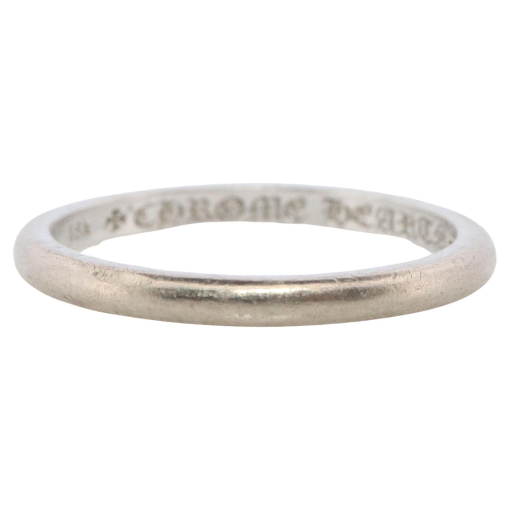 Chrome Hearts Bubblegum 18k 750 WG Band. Chrome Hearts BBLGM 2mm Wedding Band For Sale