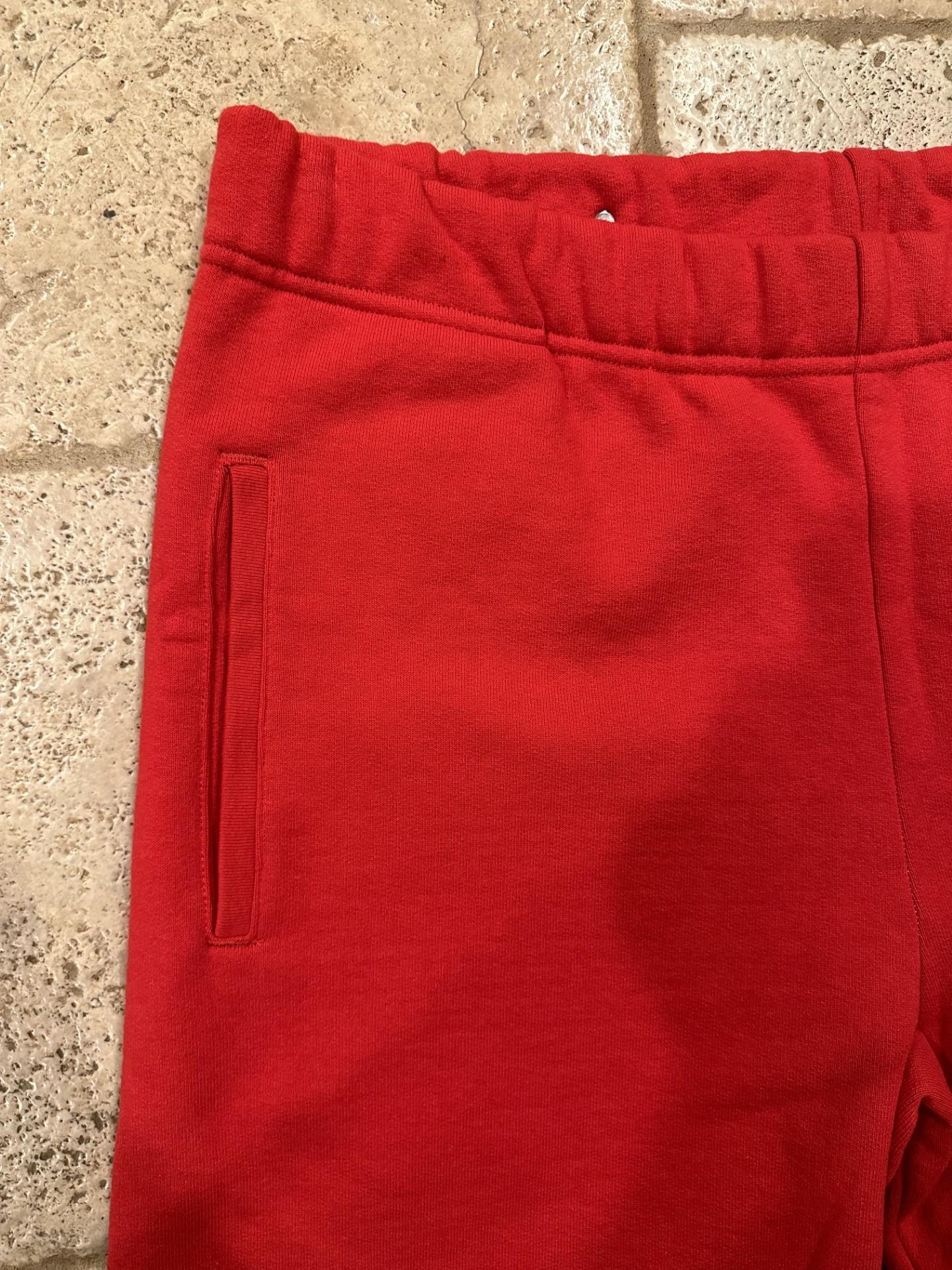 Chrome Hearts Cemetery Three Cross Logo Embroidered Red Shorts In Excellent Condition For Sale In Bear, DE