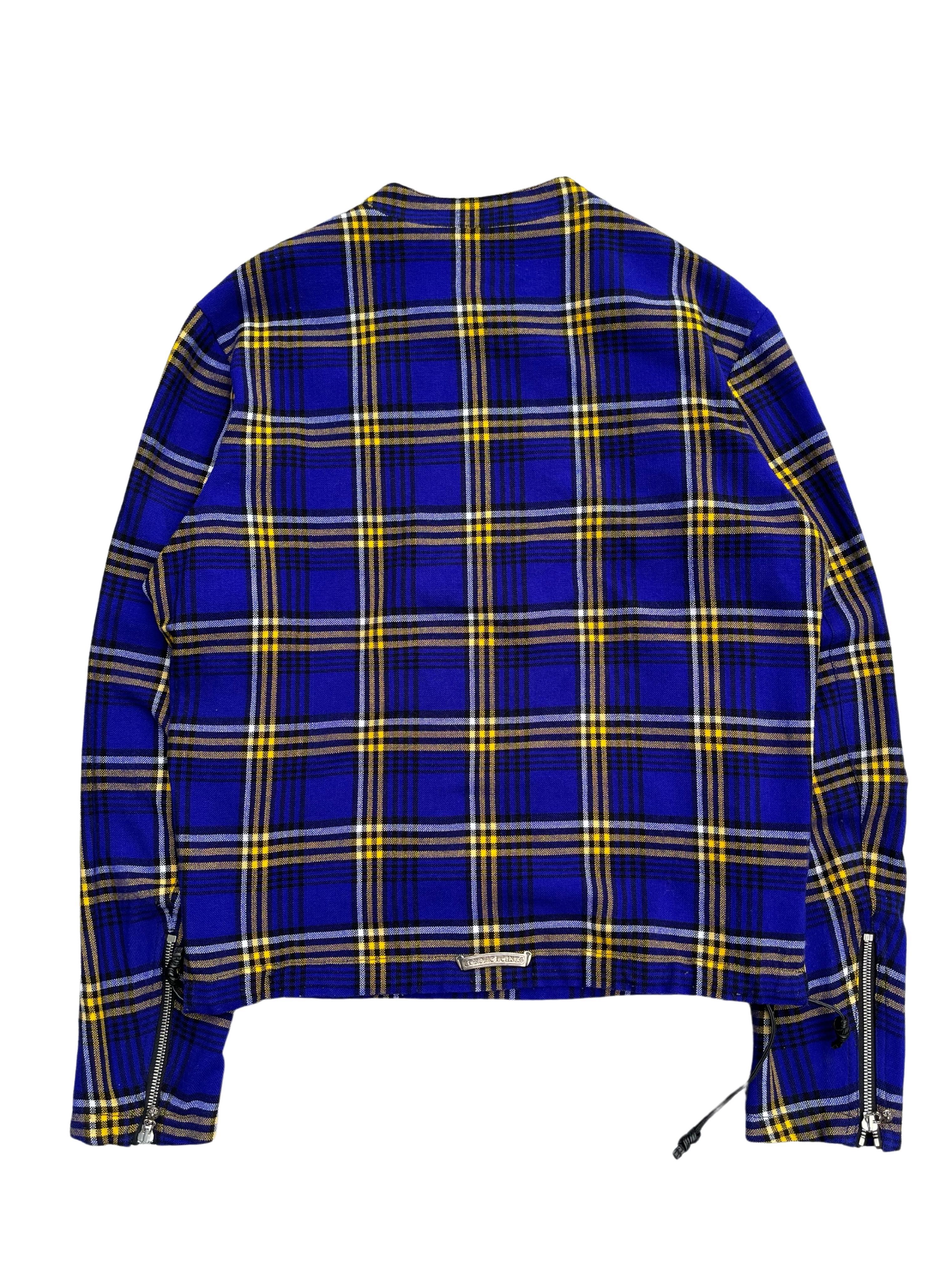 Chrome Hearts Checkered Pullover Shirt, 2008 For Sale 1