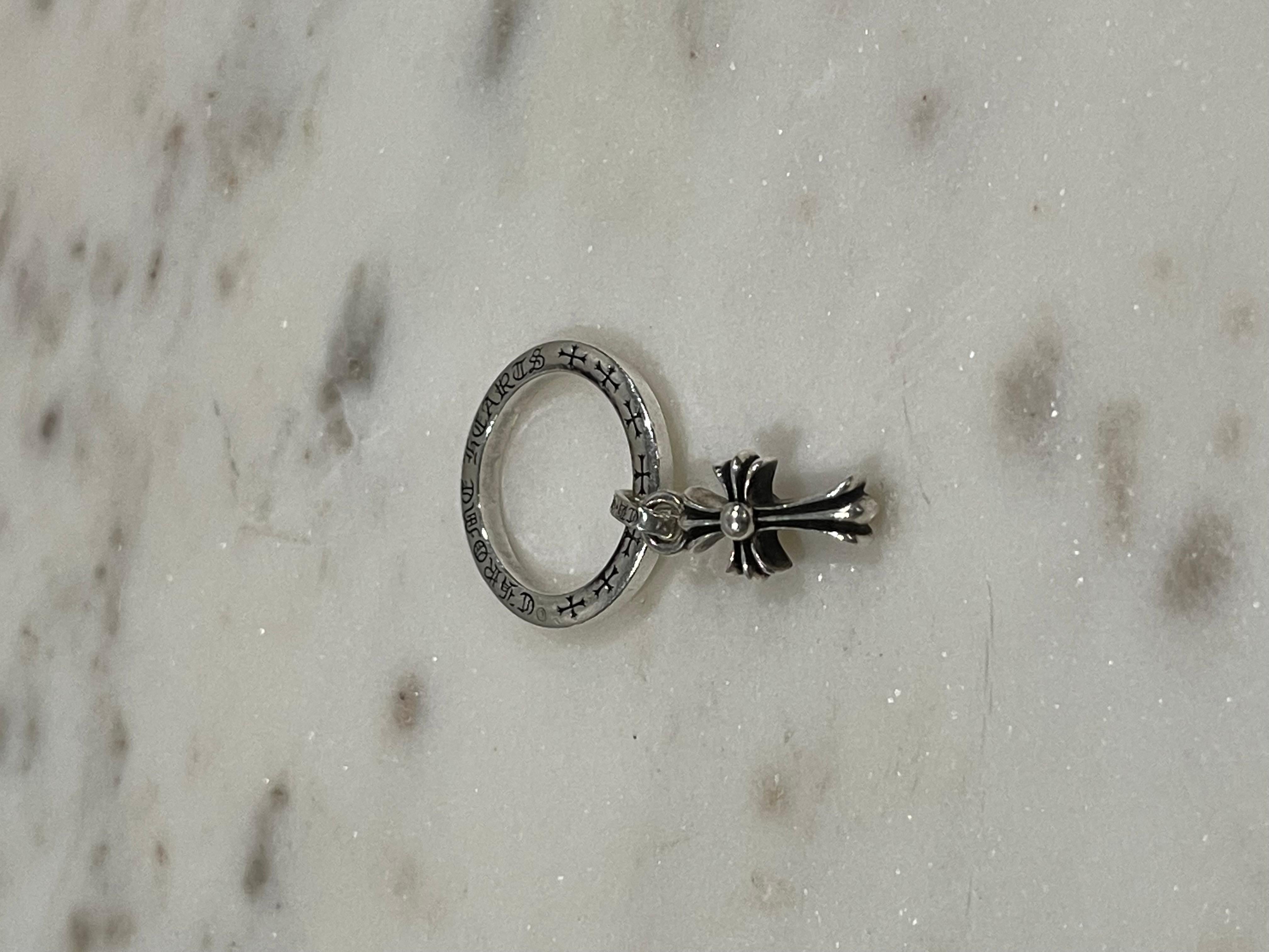 Chrome Hearts Cross Charm Spacer Ring In Excellent Condition In Bear, DE