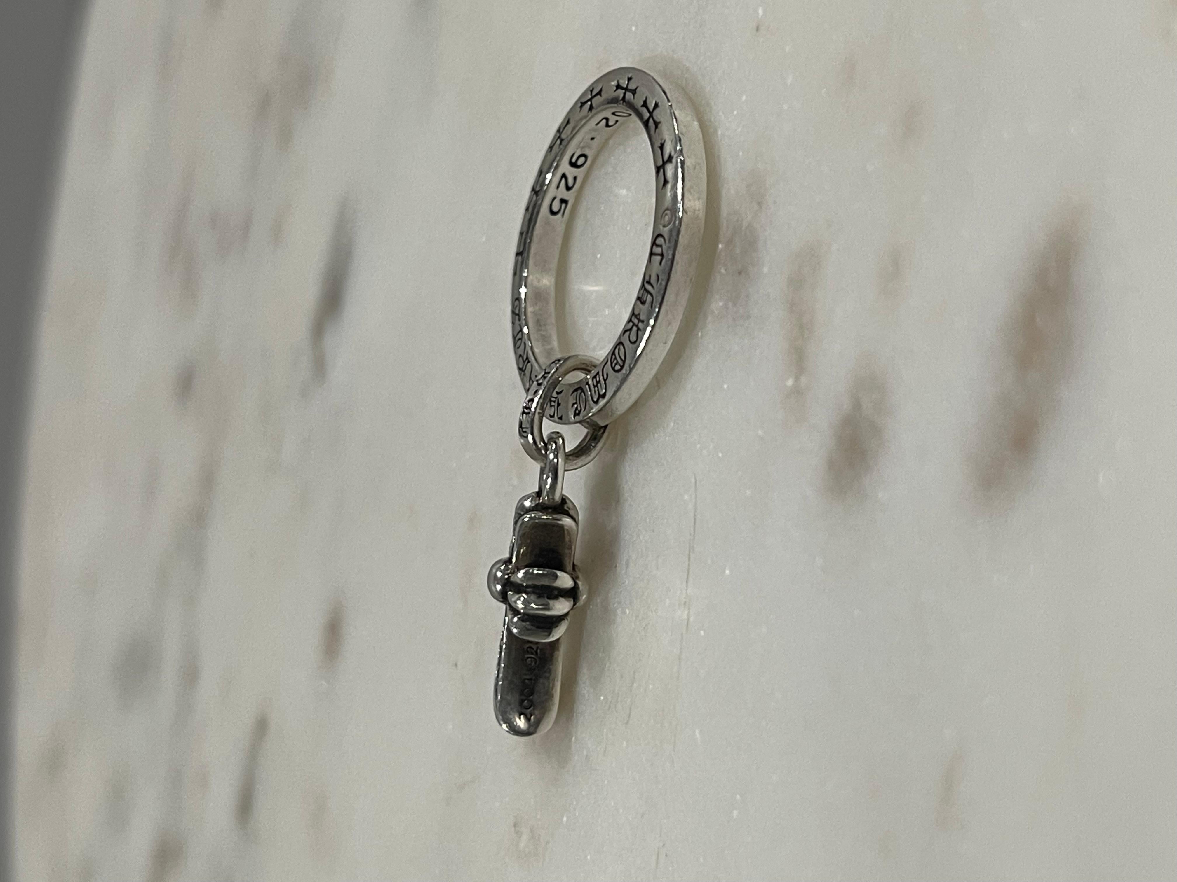 Chrome Hearts Cross Charm Spacer Ring 1