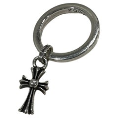 Used Chrome Hearts Cross Charm Spacer Ring