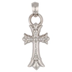 Chrome Hearts Cross Pendant — 18K White Gold (2011)