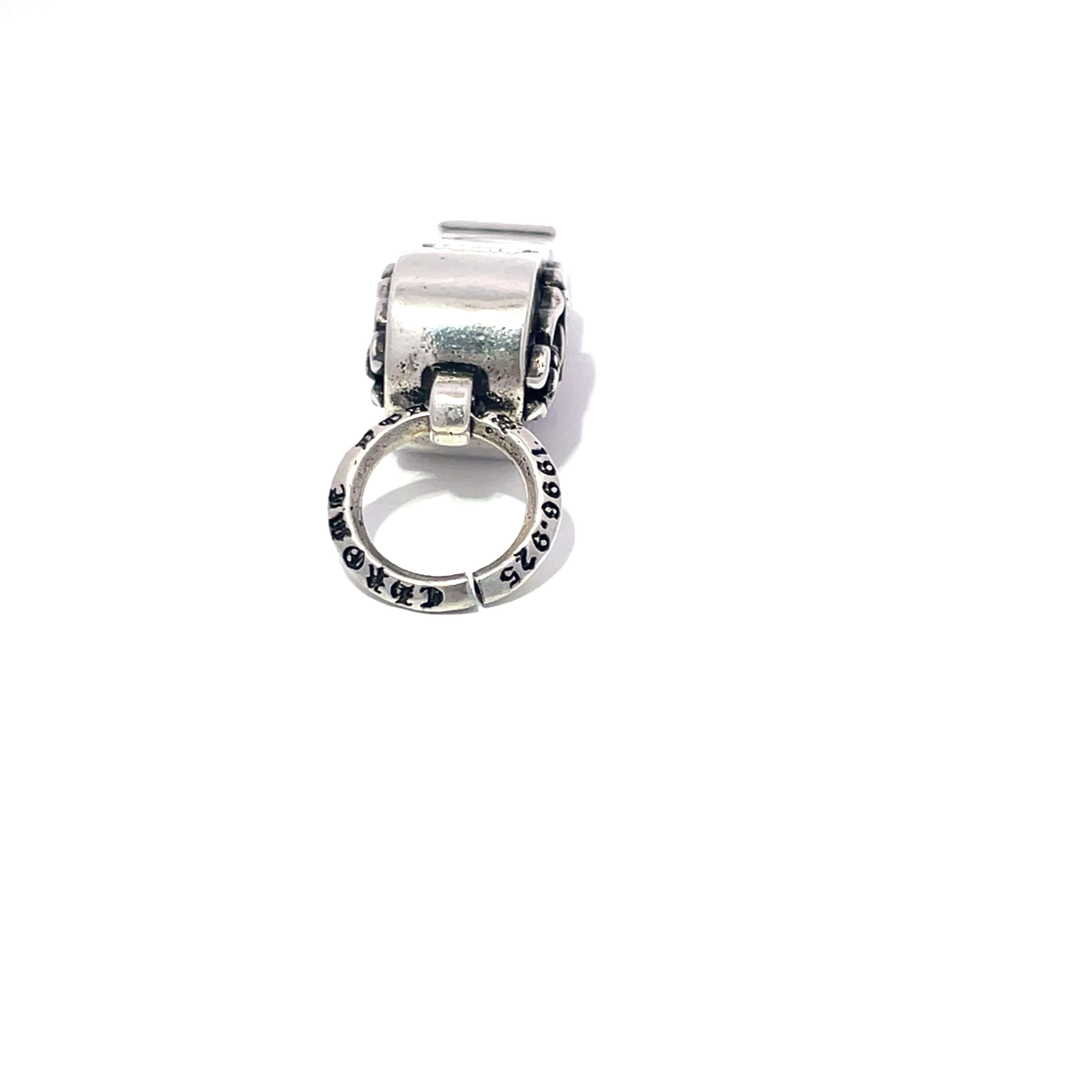 Femenino o masculino Chrome Hearts daga Silbato Colgante Charm s925 en venta