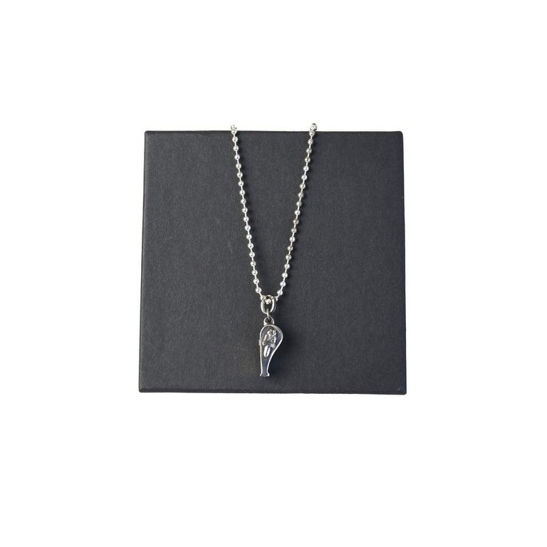 Chrome Hearts Dagger Whistle Pendant Necklace Silver For Sale At 1stdibs