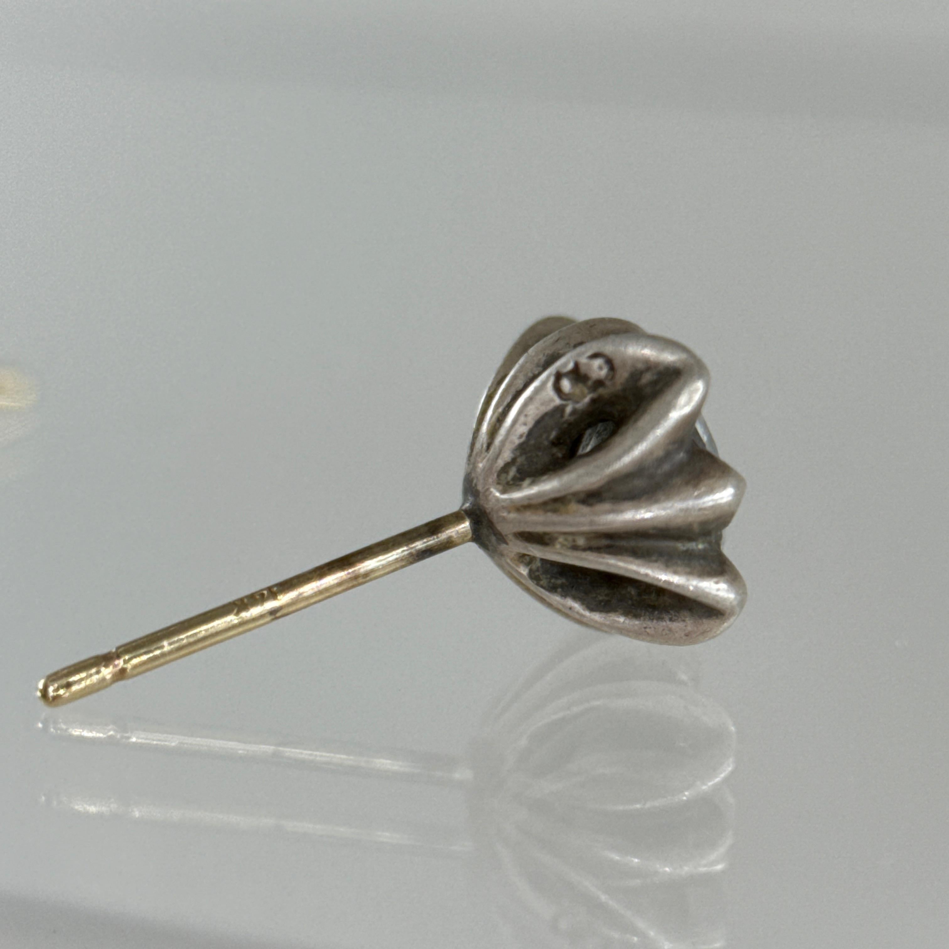 Orecchini con diamante Chrome Hearts in vendita 2