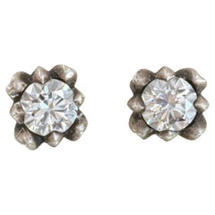 Chrome Hearts Diamond Earrings