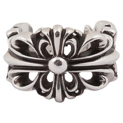 Chrome Hearts Double Floral Ring