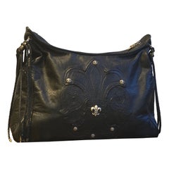 Chrome Hearts Fleur De Lis Hobo Handtasche