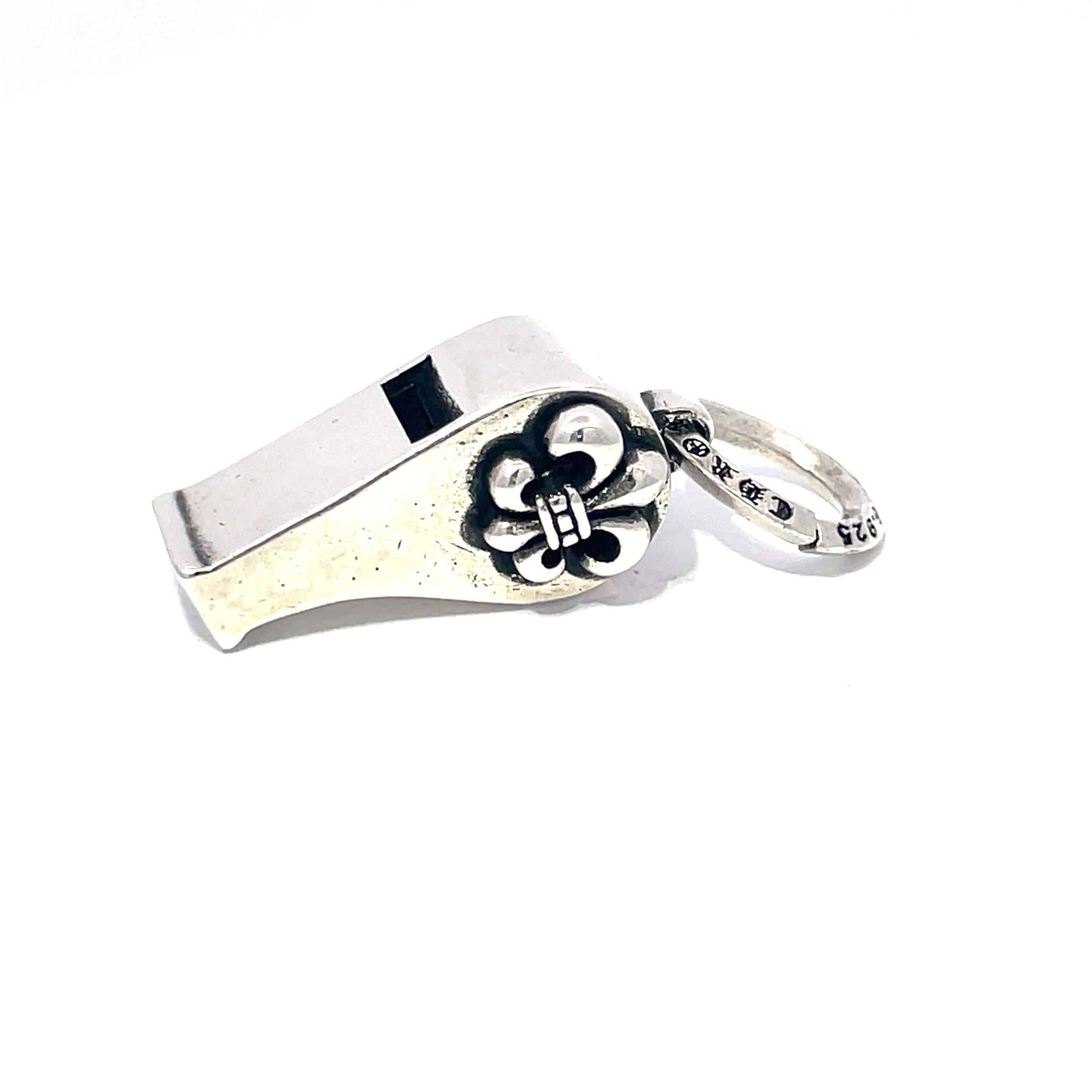 Chrome Hearts Colgante Charm Flor Silbato Pequeño S925 en venta 2