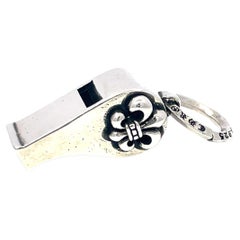 Chrome Hearts Colgante Charm Flor Silbato Pequeño S925