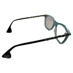 Chrome Hearts "Head Frost" Teal Glasses