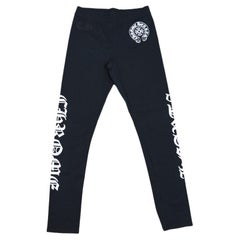 Chrom Herz Pferdeschuh Logo Legging schwarz