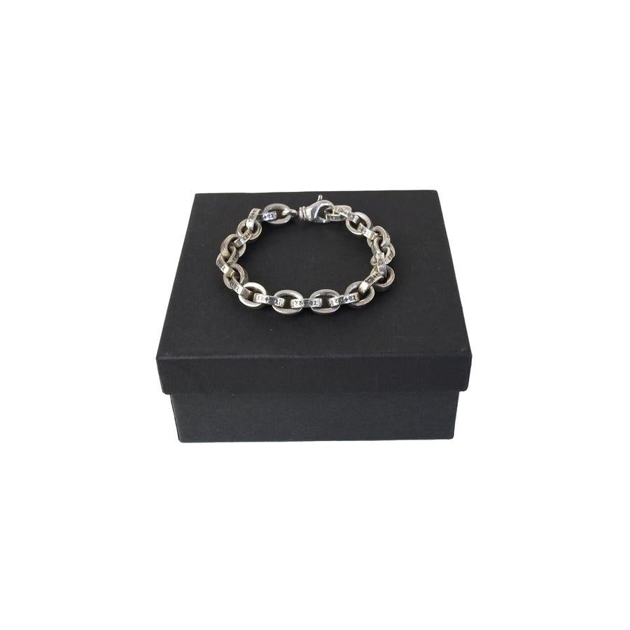 chrome hearts paper chain bracelet