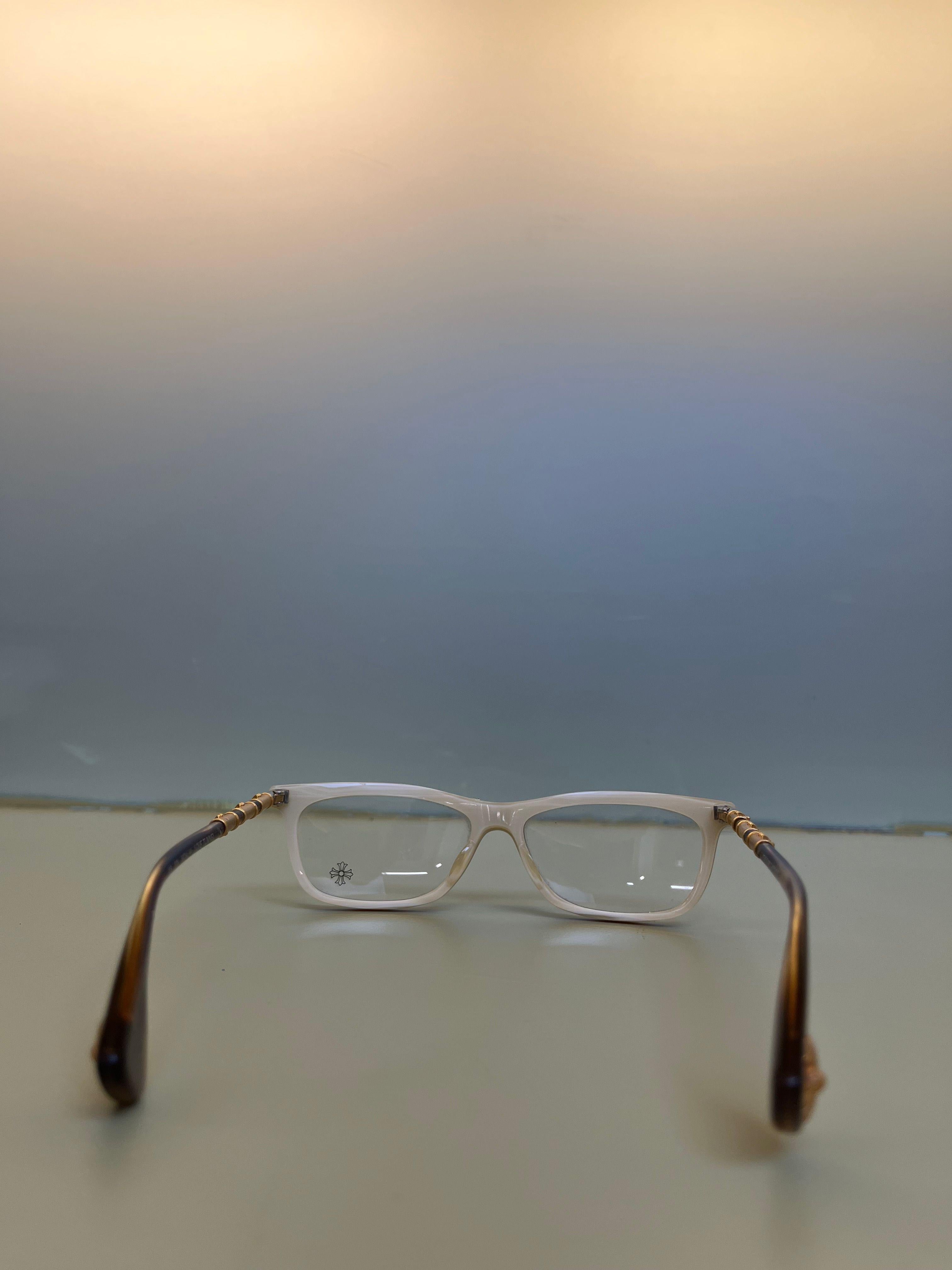 Chrome Hearts Louvin Becher Brillengestell für Damen oder Herren im Angebot