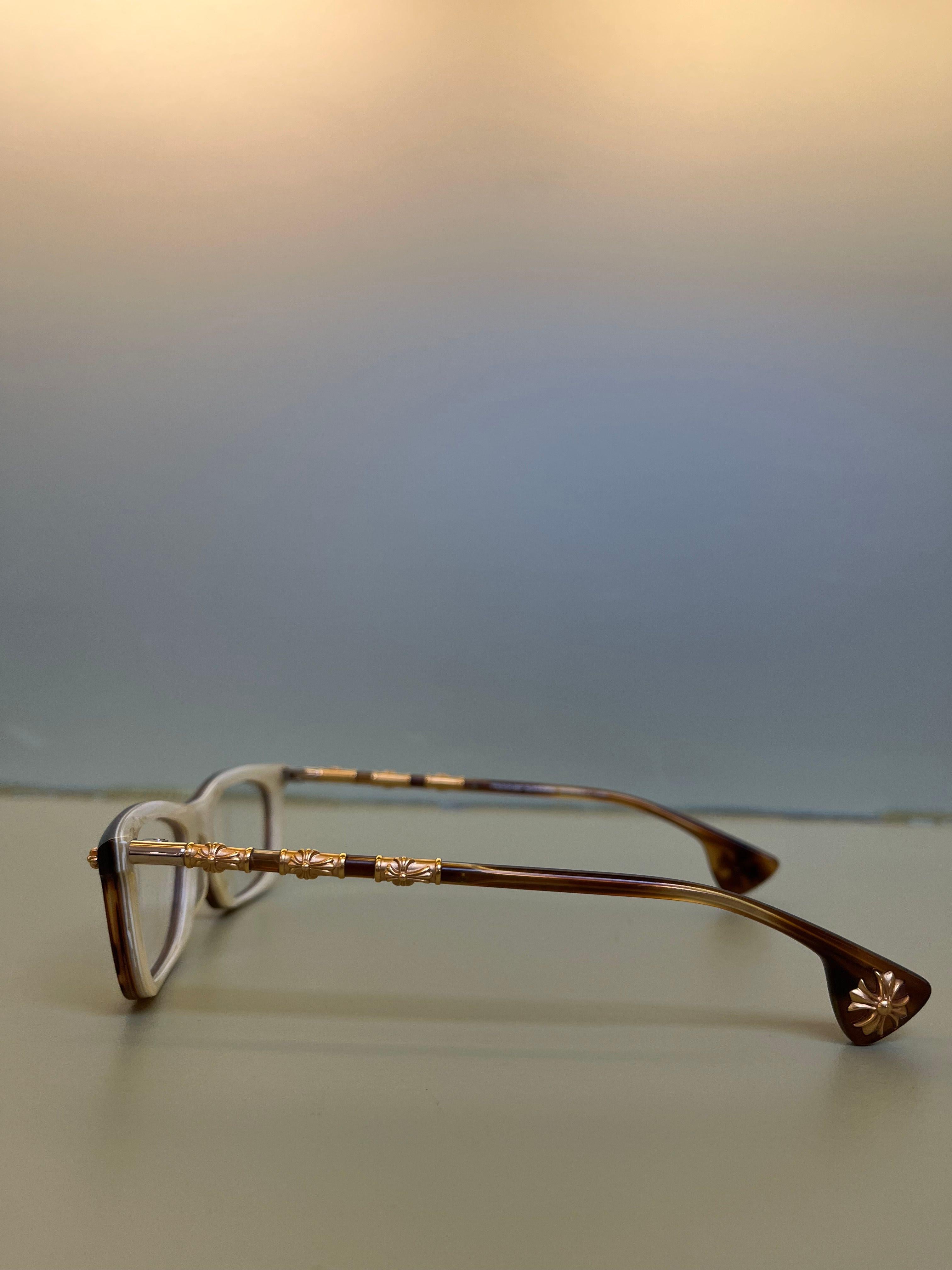Chrome Hearts Monture de lunettes Louvin Cup en vente 1