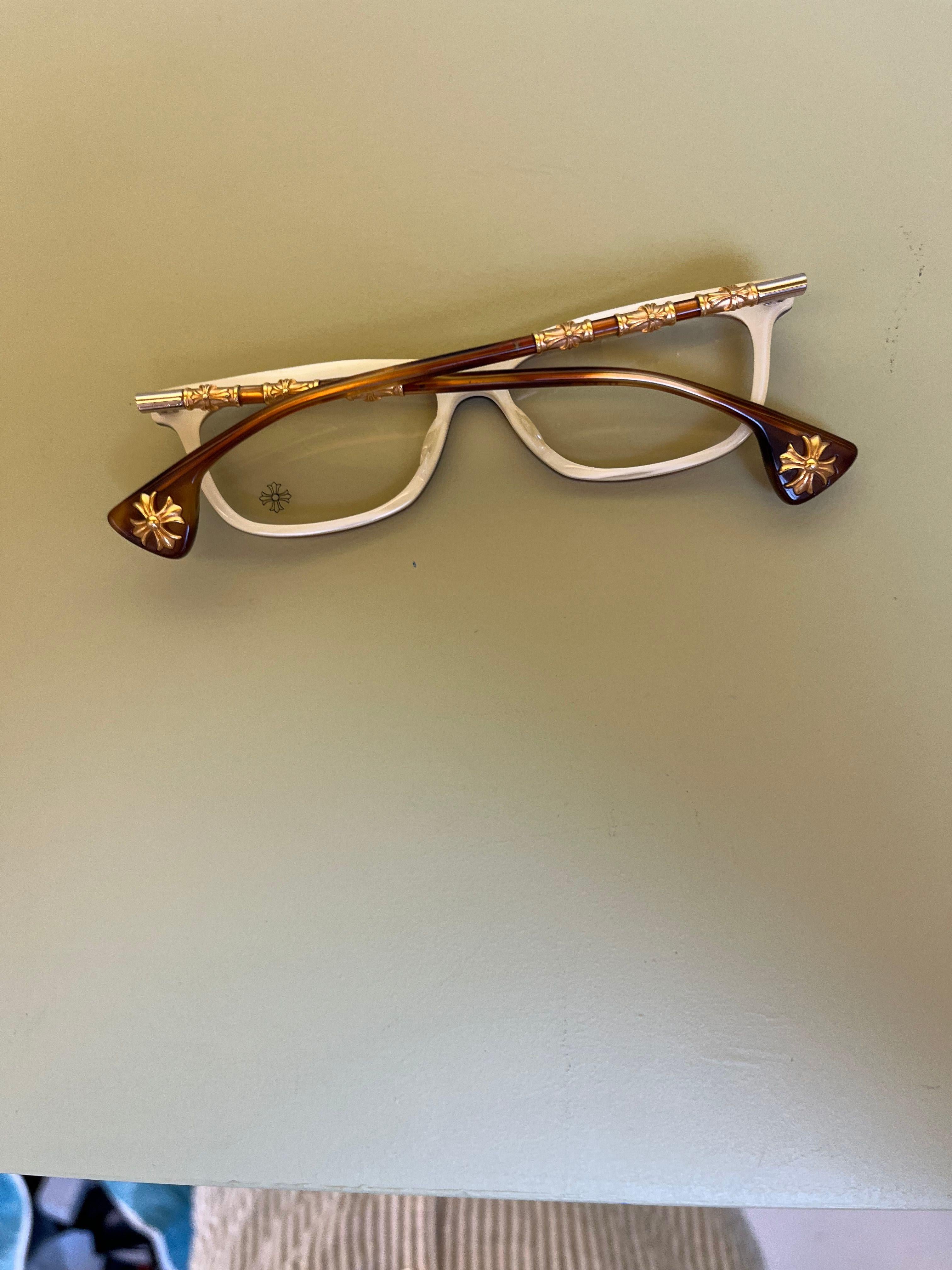 Chrome Hearts Louvin Cup Glasses Frame For Sale 5