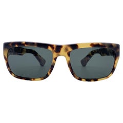 Verchromte Havana Sluss Bussin-Sonnenbrille 57/19 148 cm