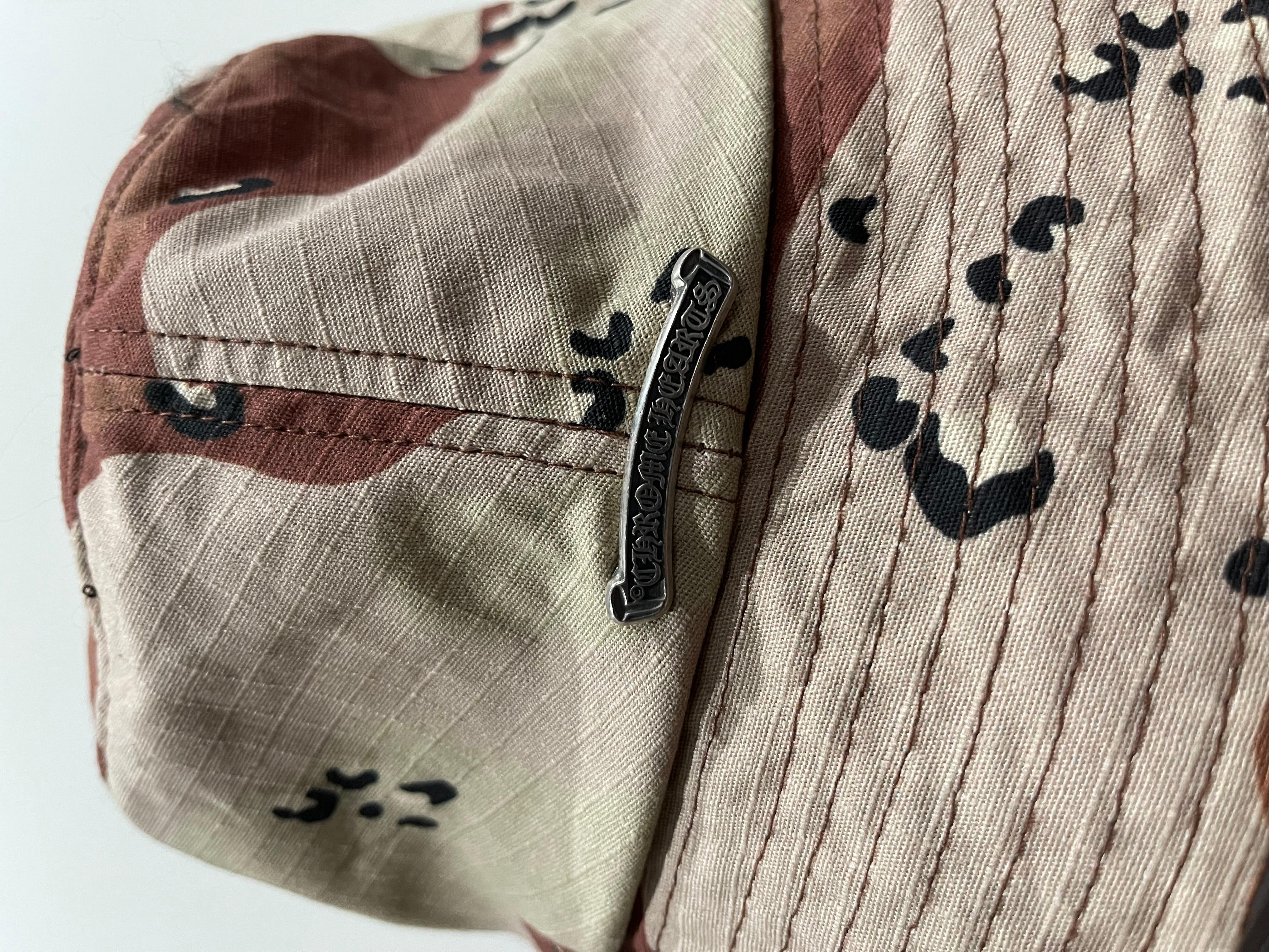 Chrome Hearts Matty Boy Sex Records Desert Camo Bucket Hat aus Chrom im Zustand „Neu“ in Bear, DE