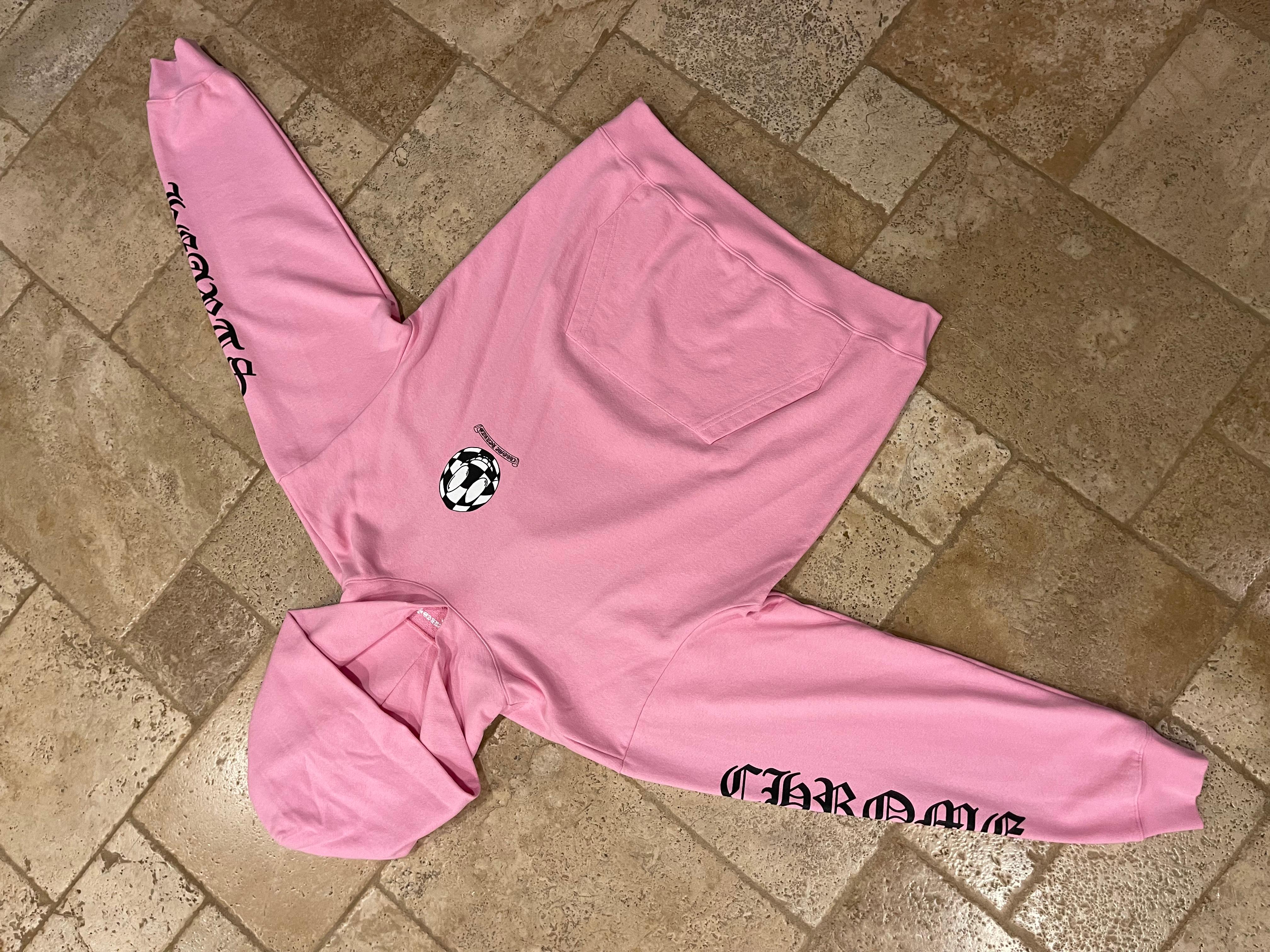 Chrome Hearts Matty Boy Vanity Affair Pink Pullover Hoodie size XL In Good Condition In Bear, DE