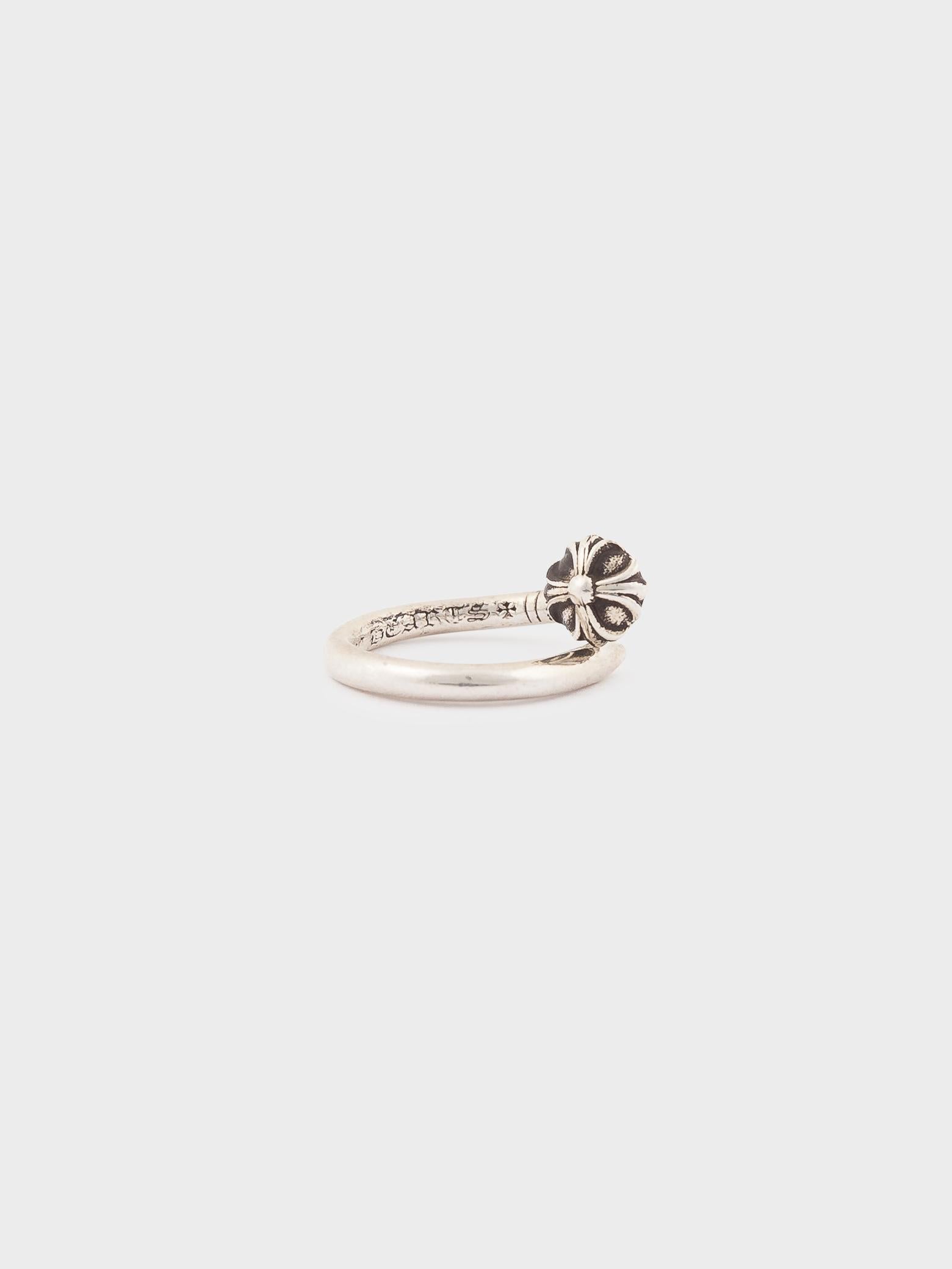 nail ring chrome hearts