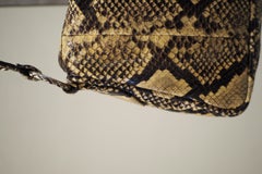Chrome Hearts one of one python skin leather shoulder handle bag