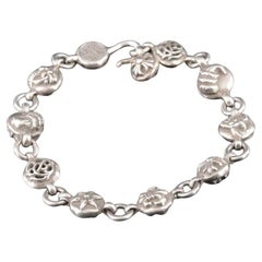 Chrome Hearts Pastilles Link Bracelet Sterling 1991 .925