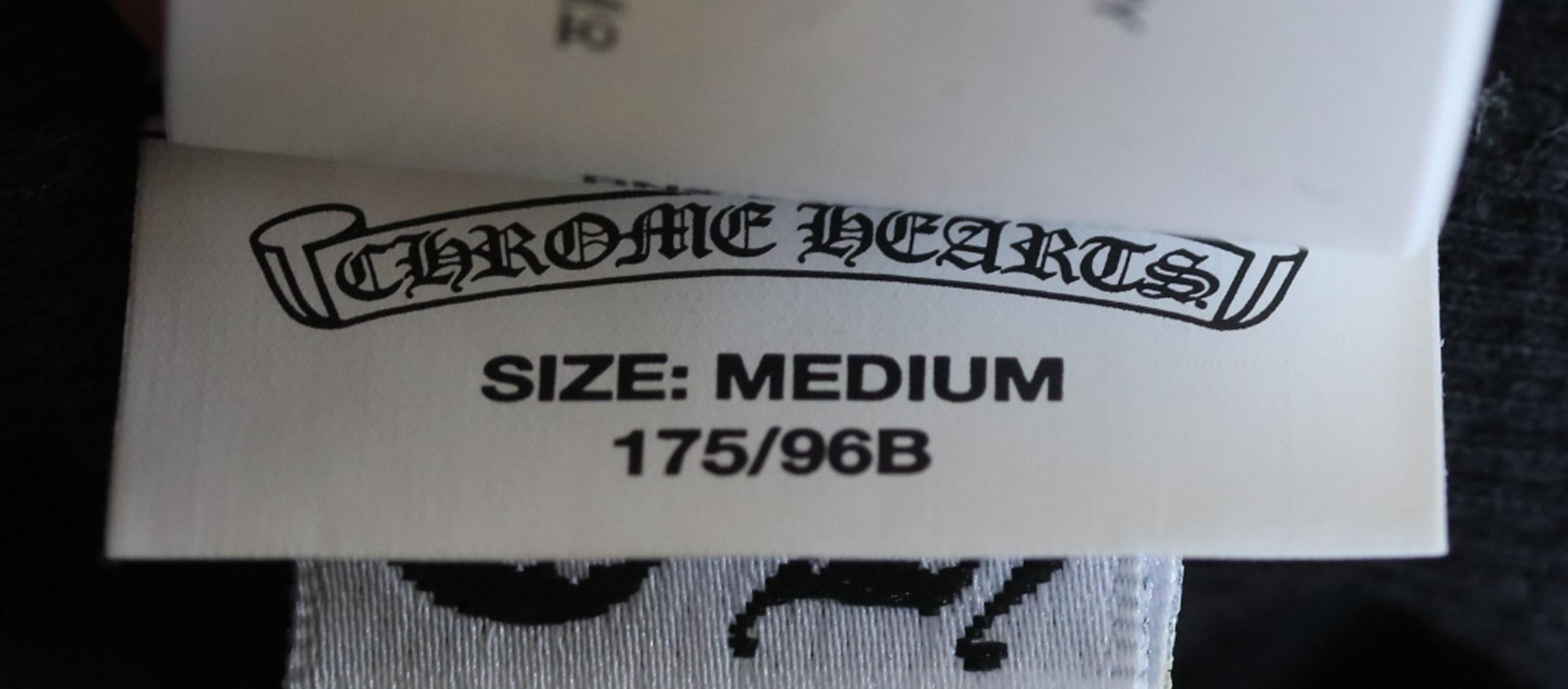 Black Chrome Hearts Printed Cotton-Jersey Hooded Sweatshirt