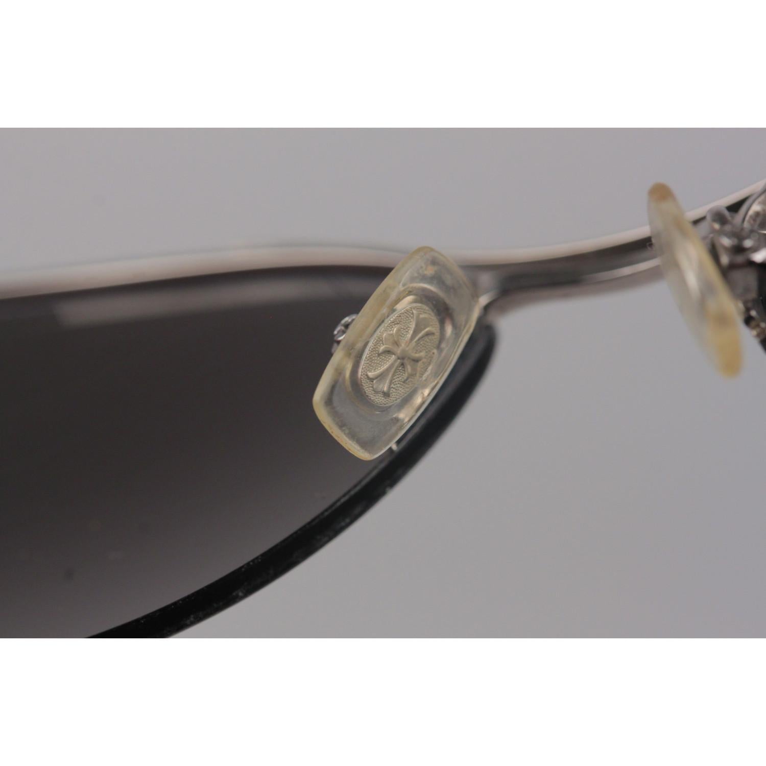 Chrome Hearts Rimless Silver Metal Mint Sunglasses with Case 1