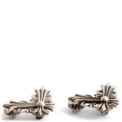 CHROME HEARTS sterling silver COLLAR PINS Set of 2