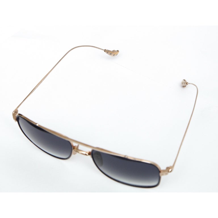 『CHROME BONE PRONE I』 CHROME HEARTS Sunglasses Frame BONE PRONE III Blue Gradient