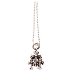 Chrome Hearts Triple Cross Necklace