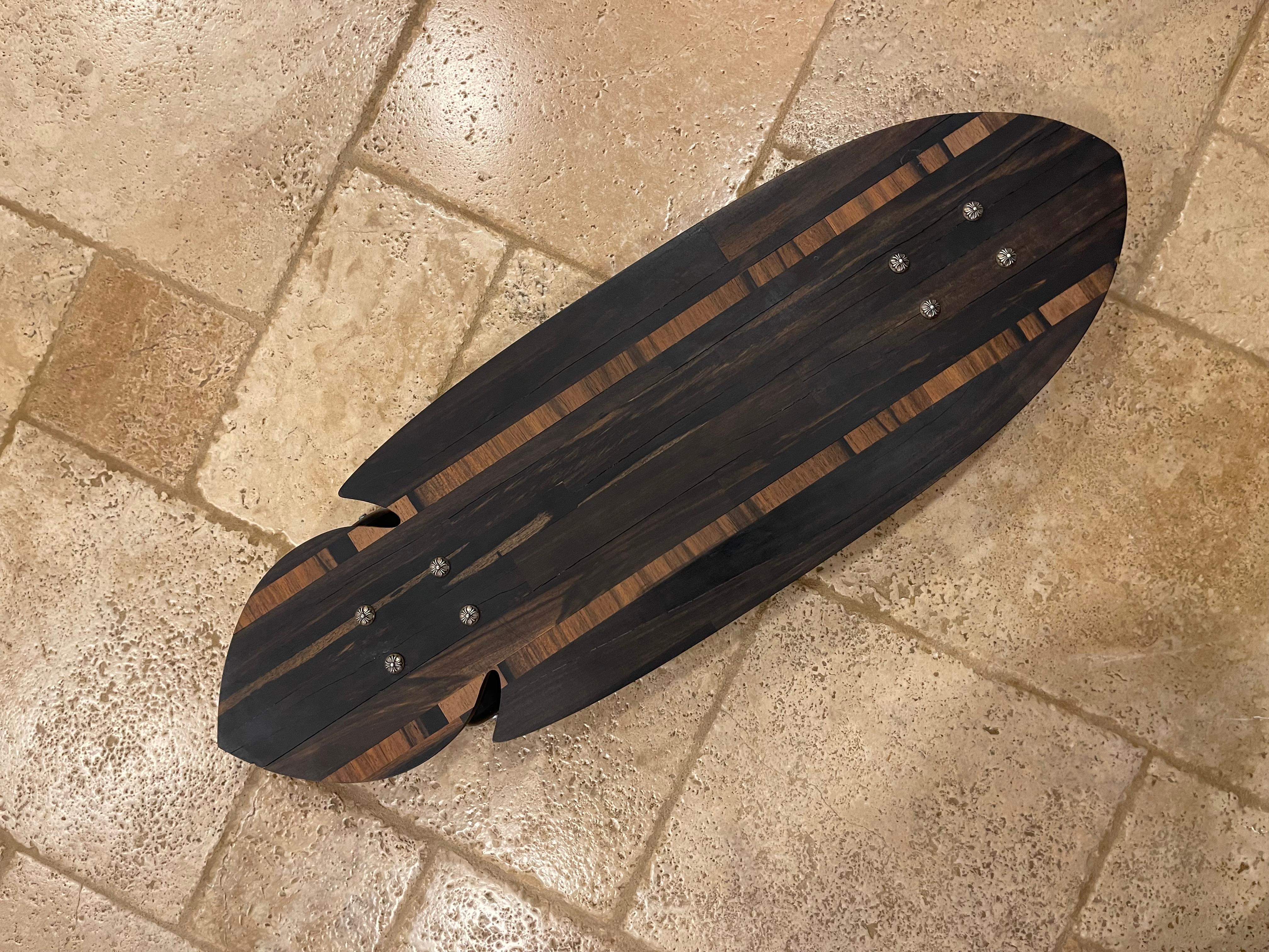 Chrome Hearts Wood Skateboard 2015 RARE For Sale 7