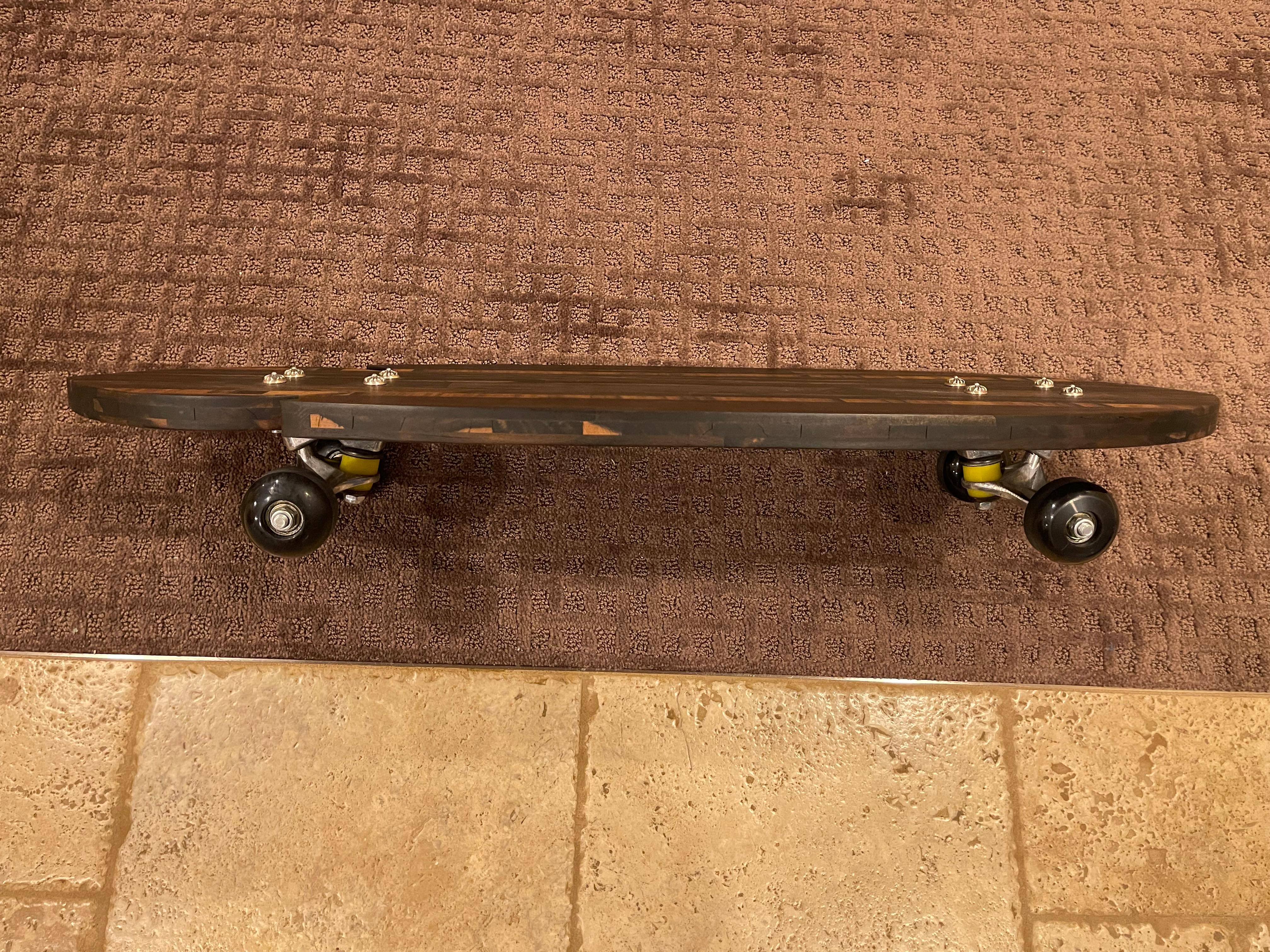 Chrome Hearts Wood Skateboard 2015 RARE For Sale 10