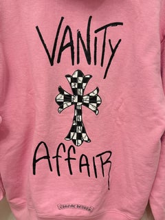 Chrome Hearts X Matty boy Vanity Affair hoodie pink sweatshirt