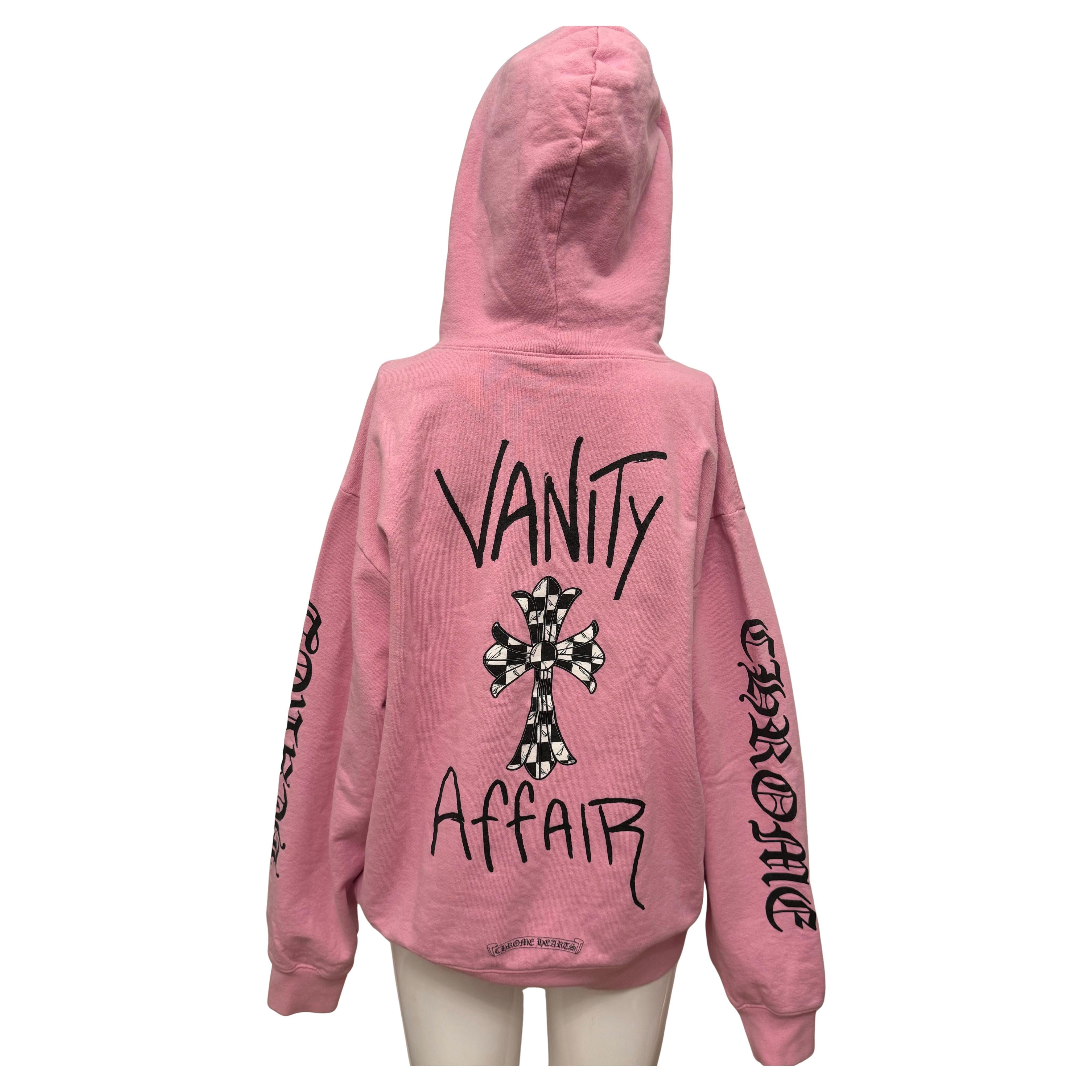 Chrome Hearts X Matty chico Sudadera Vanity Affair sudadera rosa en venta