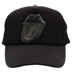 Chrome Hearts x Rolling Stones Leather Patch Trucker