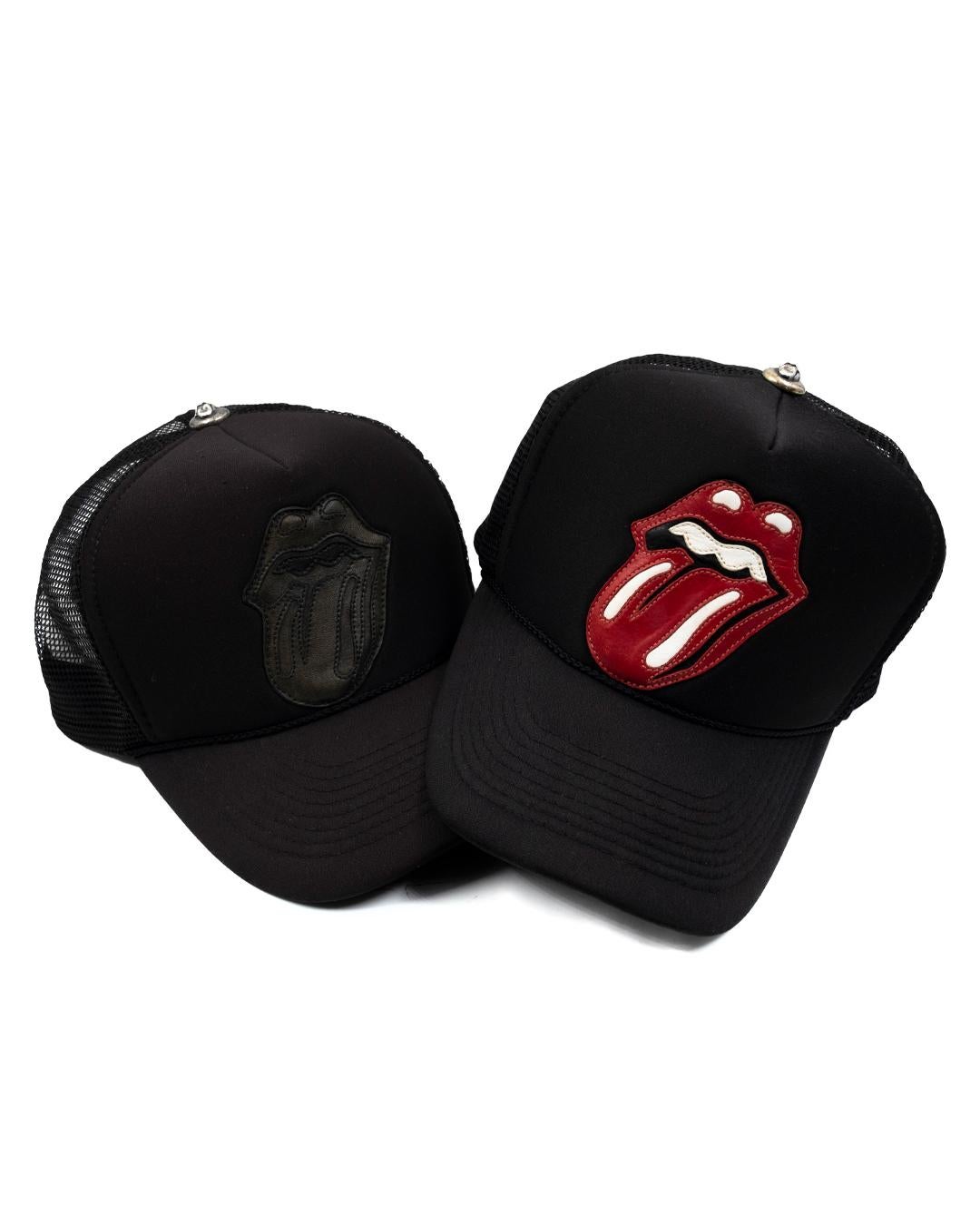 chrome hearts rolling stones hat