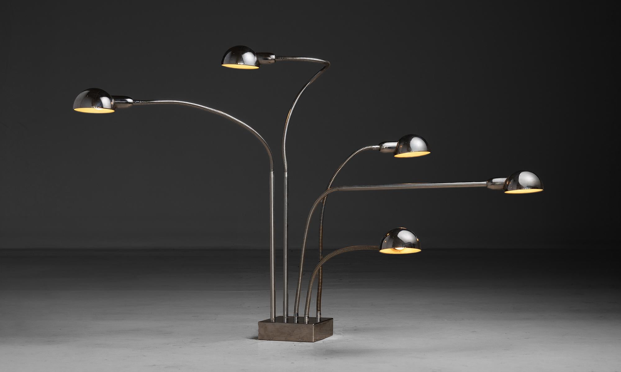 Hydra Floor Lamp
France, 1970
Adjustable 
