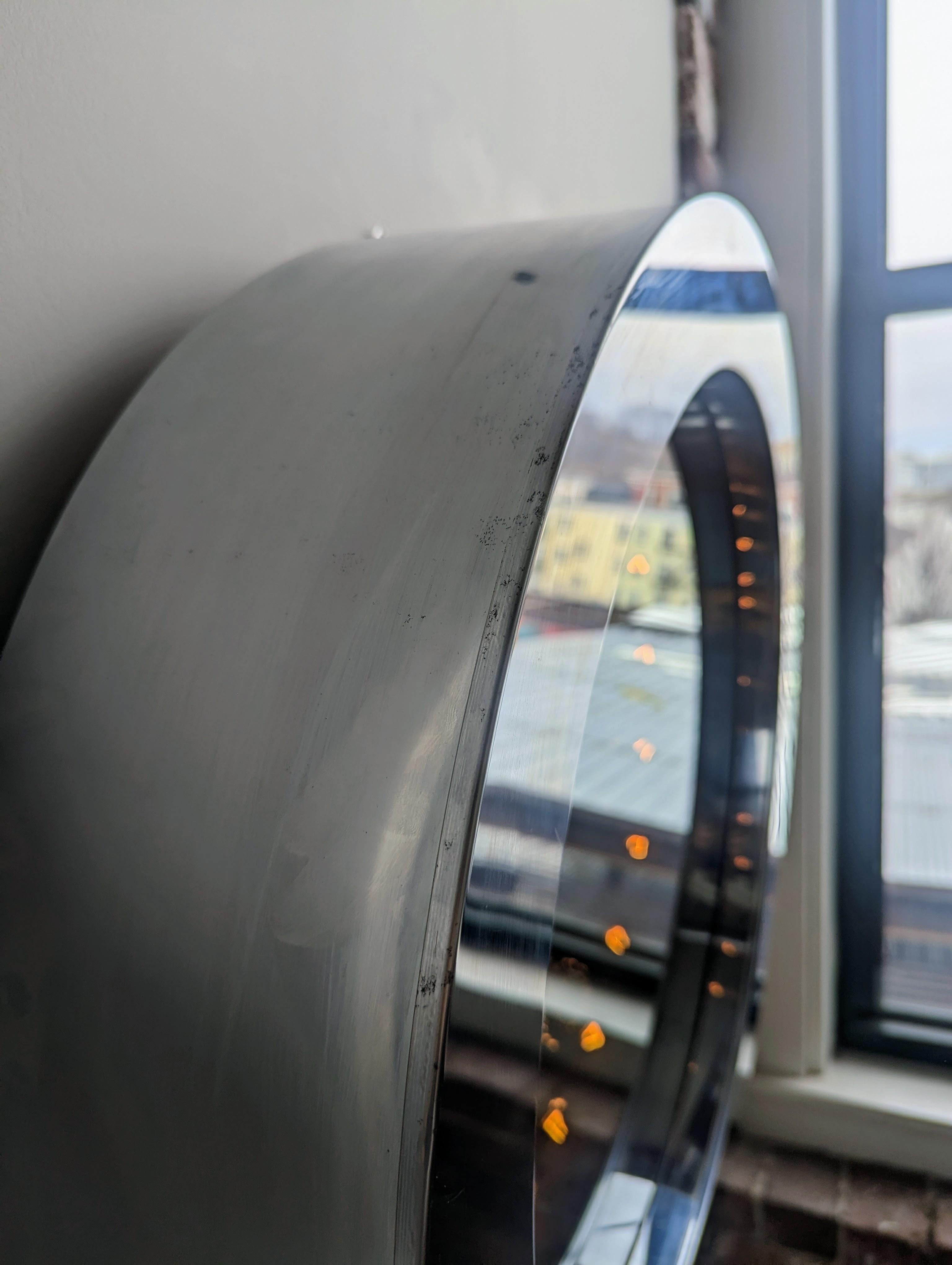 Miroir Infinity de Curtis Jere, signé en vente 2