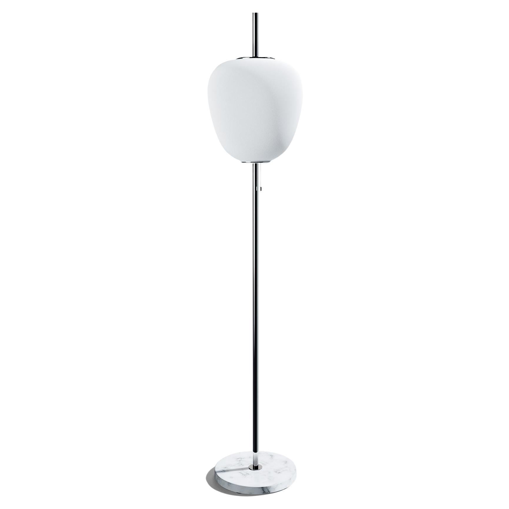 Chrome J14 Floor Lamp by Disderot For Sale