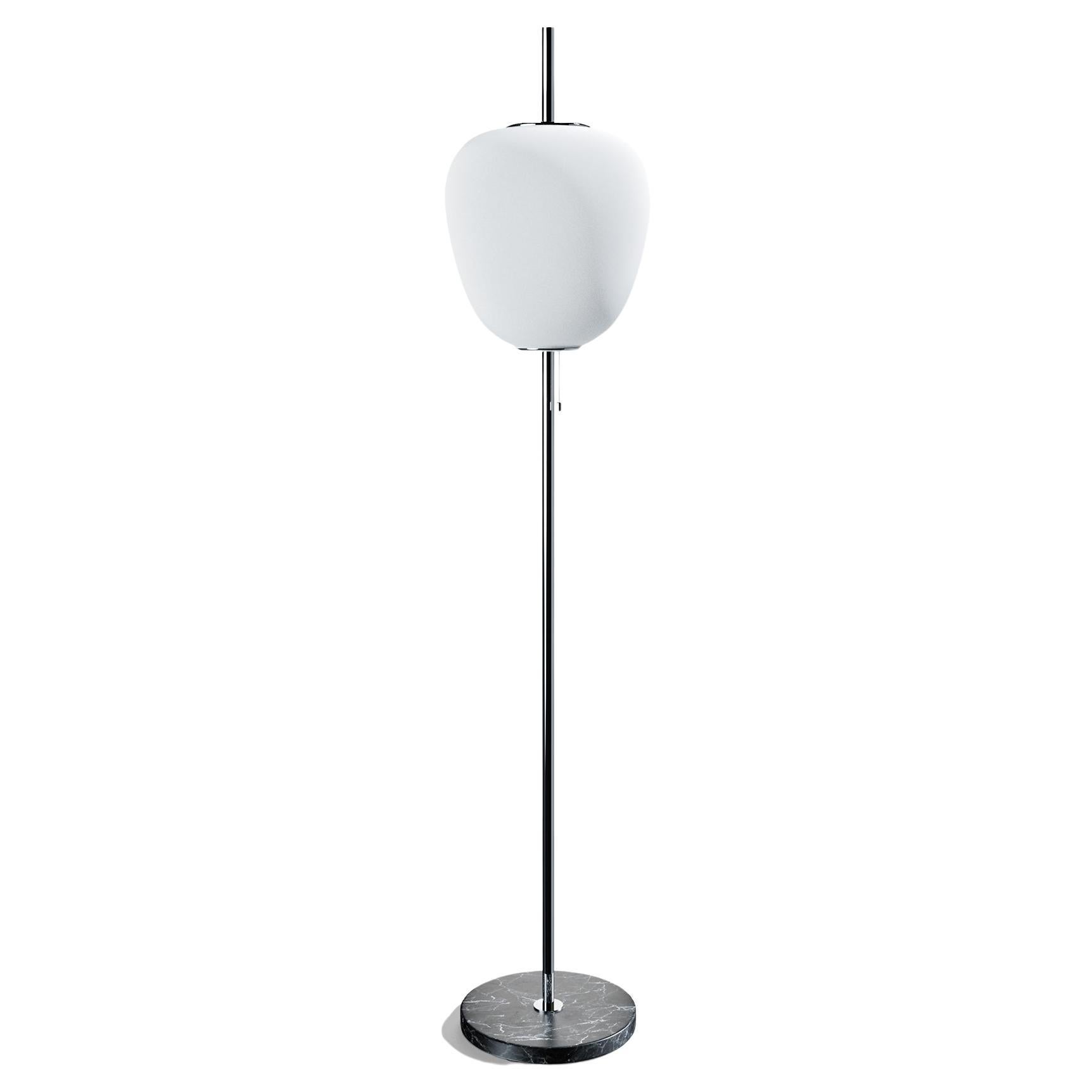 Chrome J14 Floor Lamp by Disderot For Sale