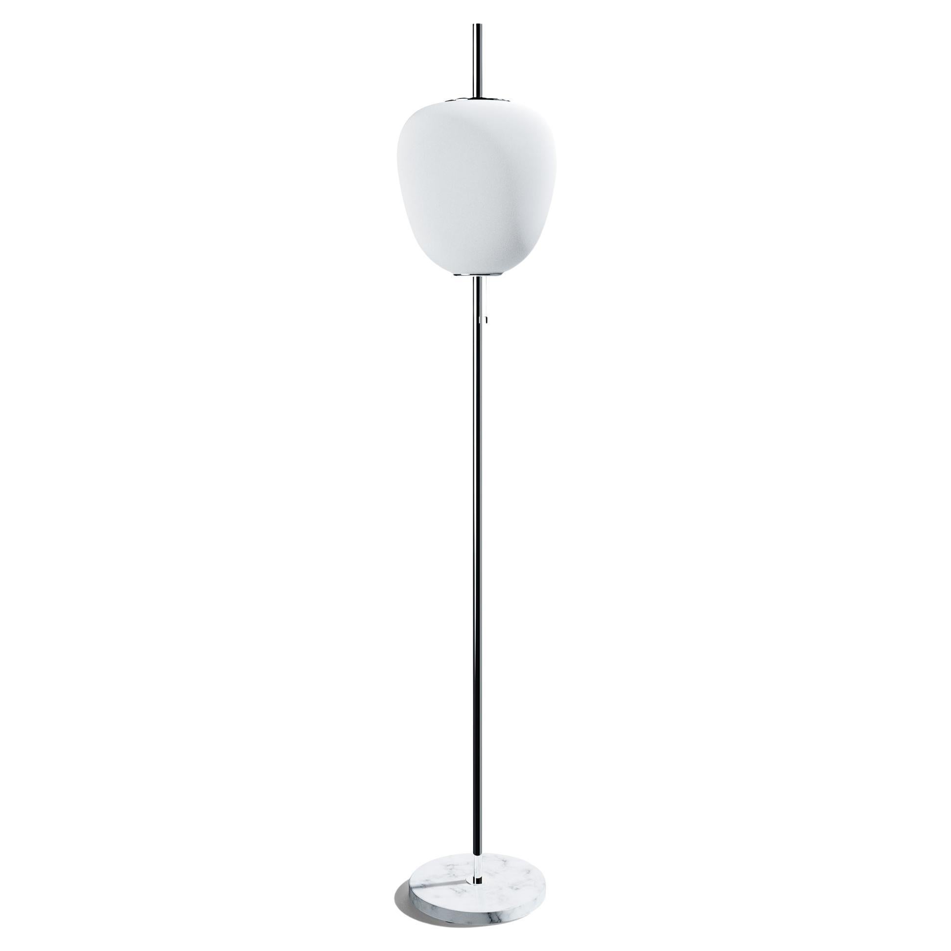 Chrome J14 Tall Floor Lamp by Disderot