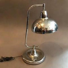 Chrome Jewelers Table Lamp by Apollo