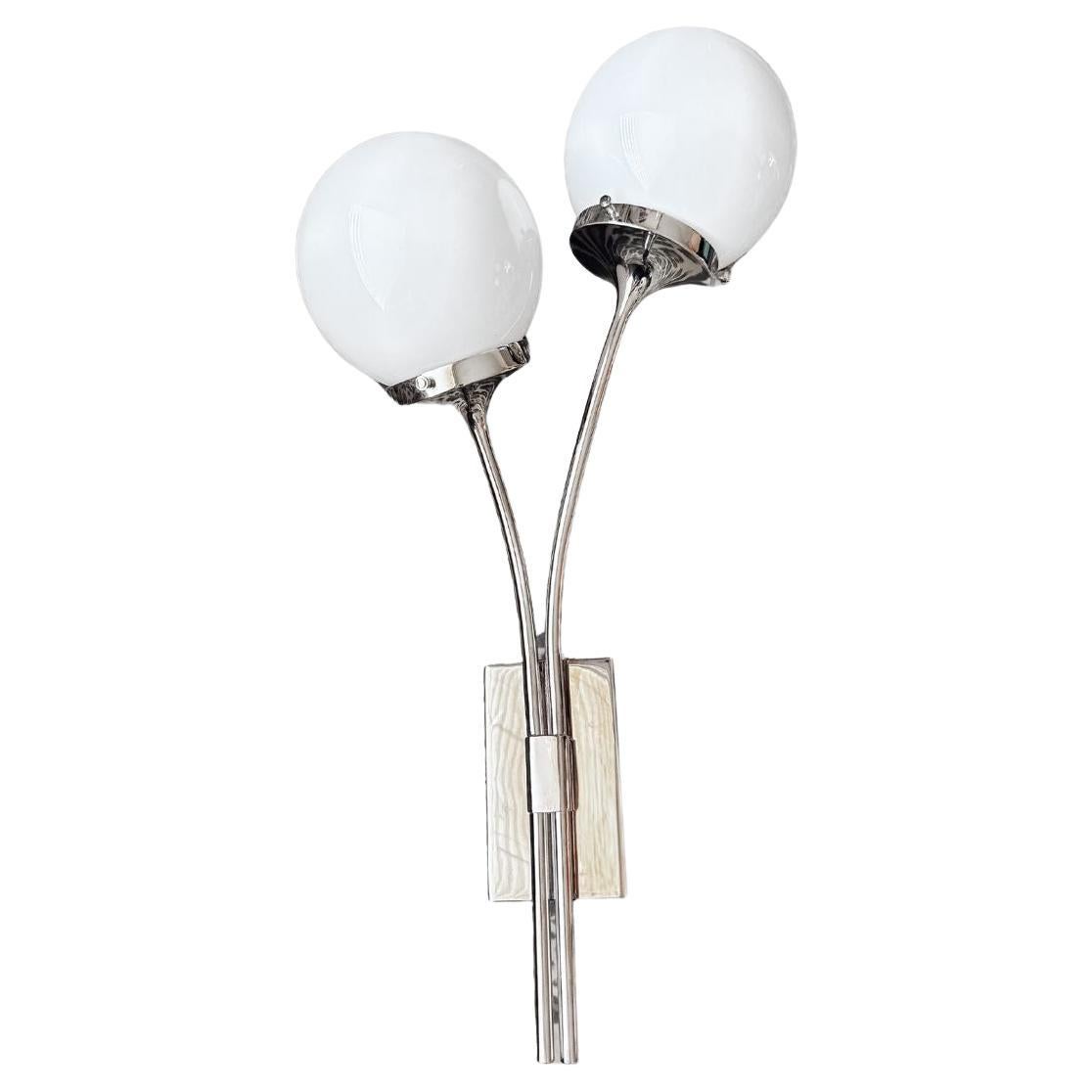 Chrome kate spade sconce