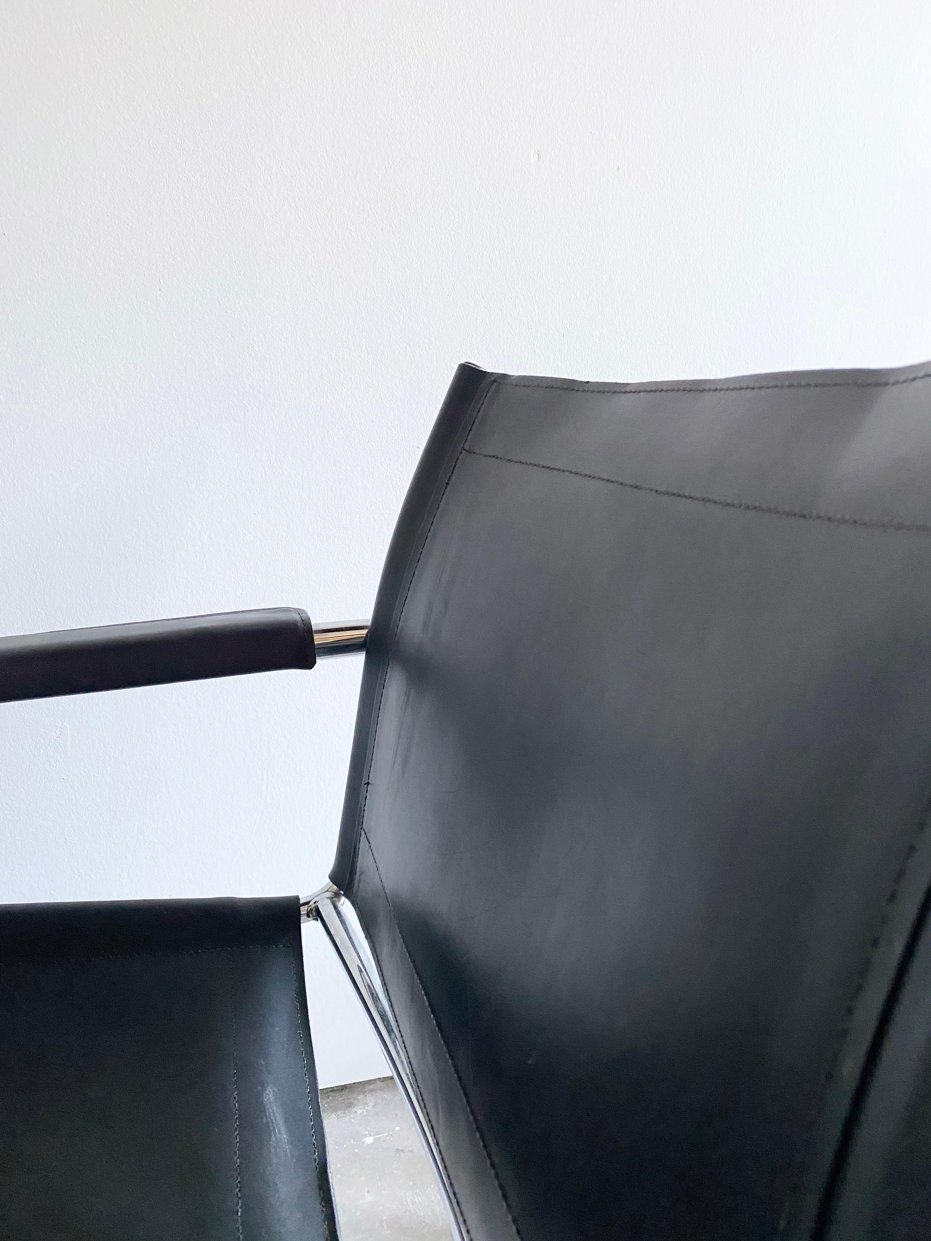 Chrome Klint Chair by Tord Bjorklund for Ikea, 1970s In Good Condition In North Vancouver, BC