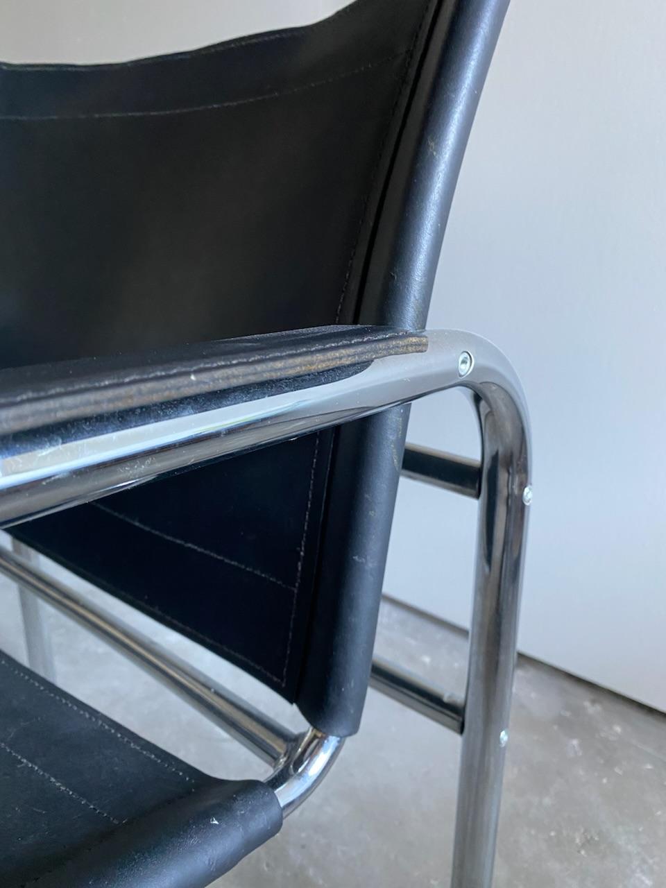 Late 20th Century Chrome Klint Chair by Tord Bjorklund for Ikea, 1970s